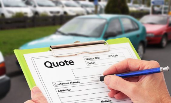 car repair quotation